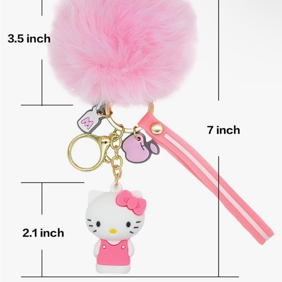 Hello Kitty Pink Keychain - Picture 4 of 4